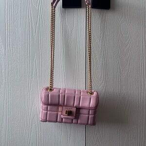 Kate Spade Pink Quilted Crossbody Bag